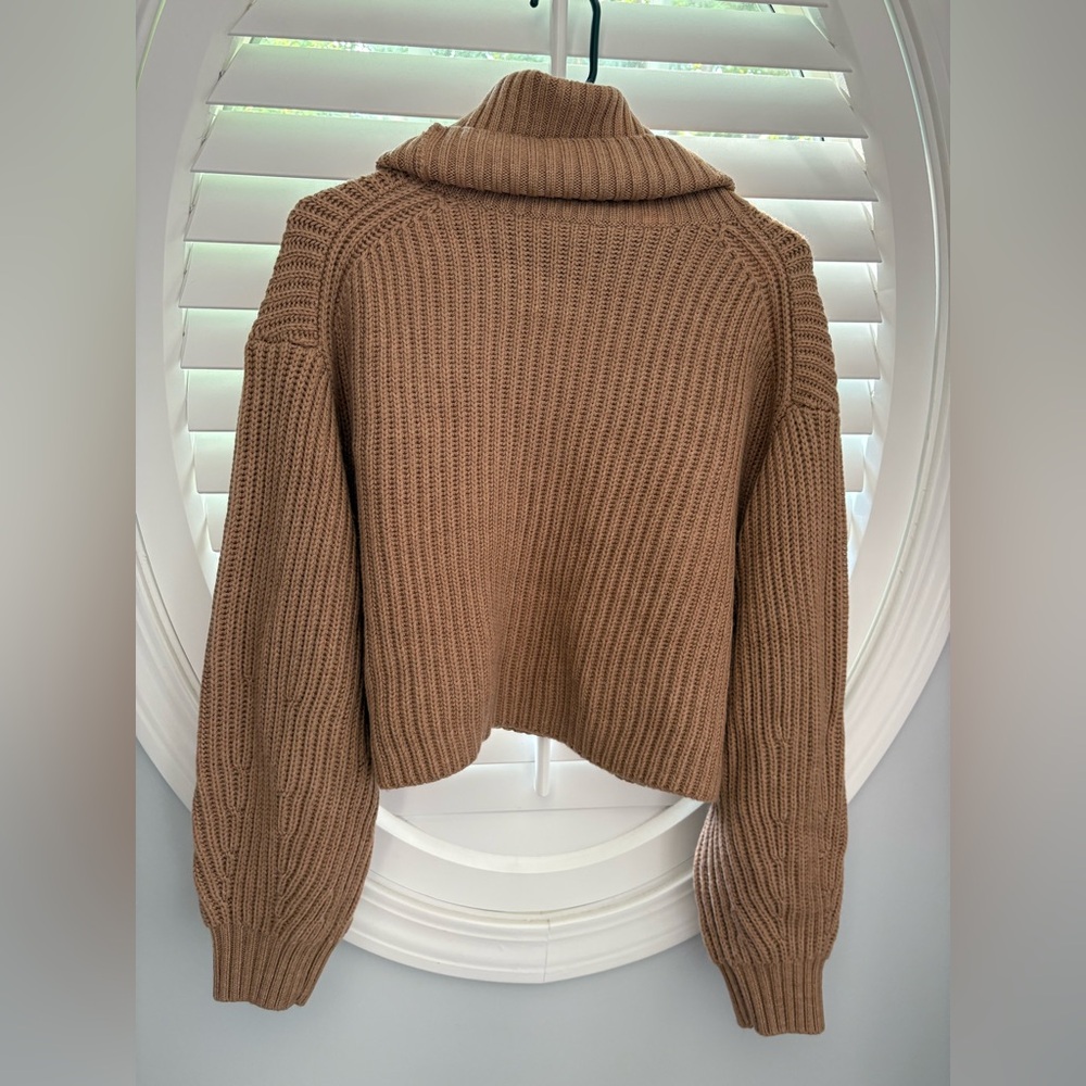 Babaton Tan Turtleneck Sweater - Picture 7 of 10